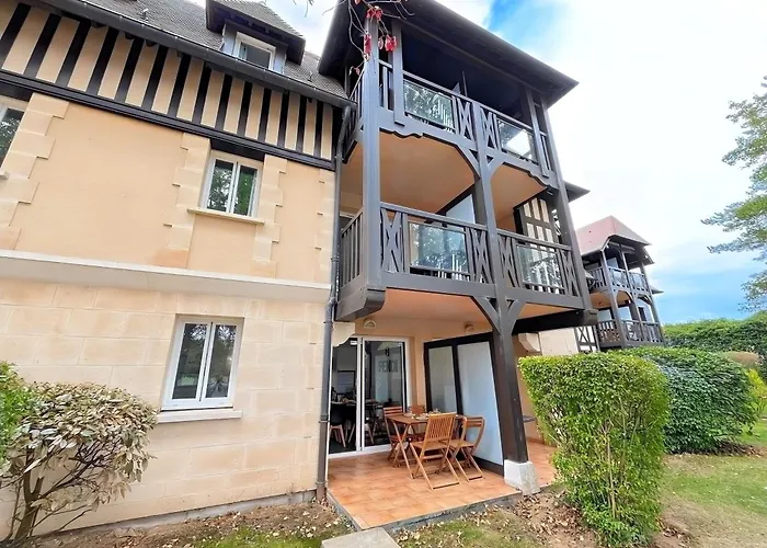 아파트 En Rez-de-chaussee, Avec Vue Sur Le Golf - Piscine Chauffee Accessible De Mai A Septembre 도빌